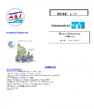 BIGRE N°47 BIGRE N°47